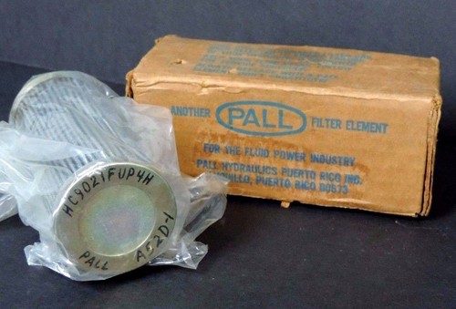 Used NEW PALL INDUSTRIAL HC9021FUP4H FILTER ELEMENT A52D-1, LENGTH 4 1/2", 1" I.D