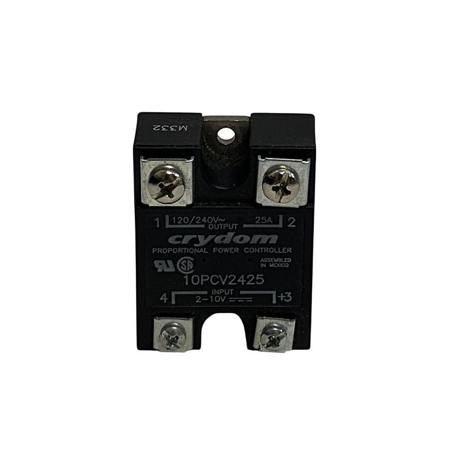 Used CRYDOM 10PCV2425 PROPORTIONAL POWER CONTROLLER / SOLID STATE RELAY 120/240V USNP