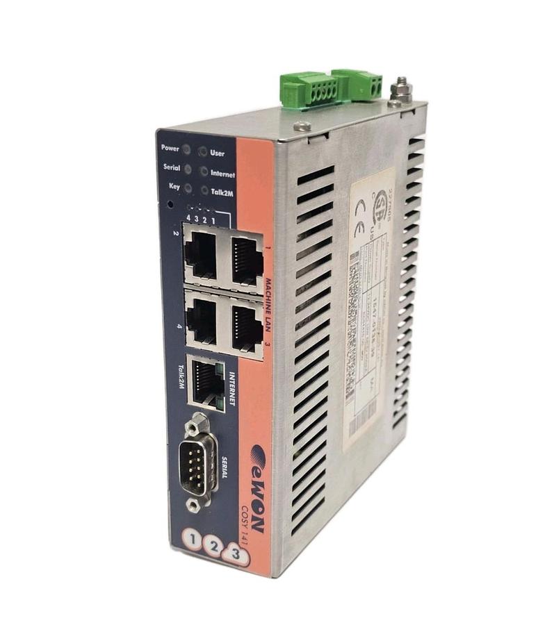 Used HMS eWON Cosy 141 | EC51410-00-#00 Industrial VPN Router ENet EC51410_00MA USED