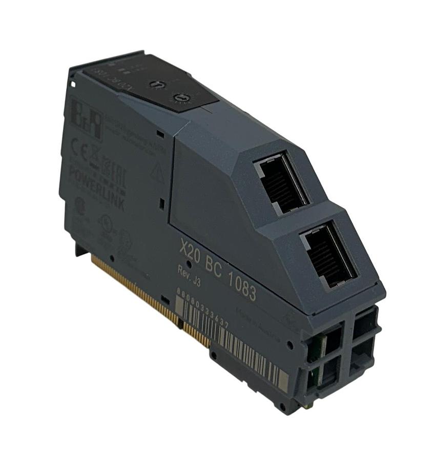 Used B&R X20 BC 1083 / X20BC1083 EtherNet POWERLINK BUS CONTROLLER MODULE 2-PORT NSNP
