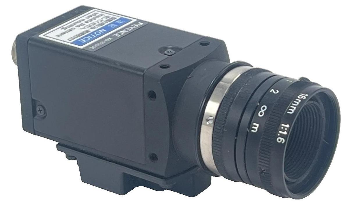 KEYENCE XG-H500C Color High-Resolution 5MP CCD Camera w/ CV-L16 16mm Lens