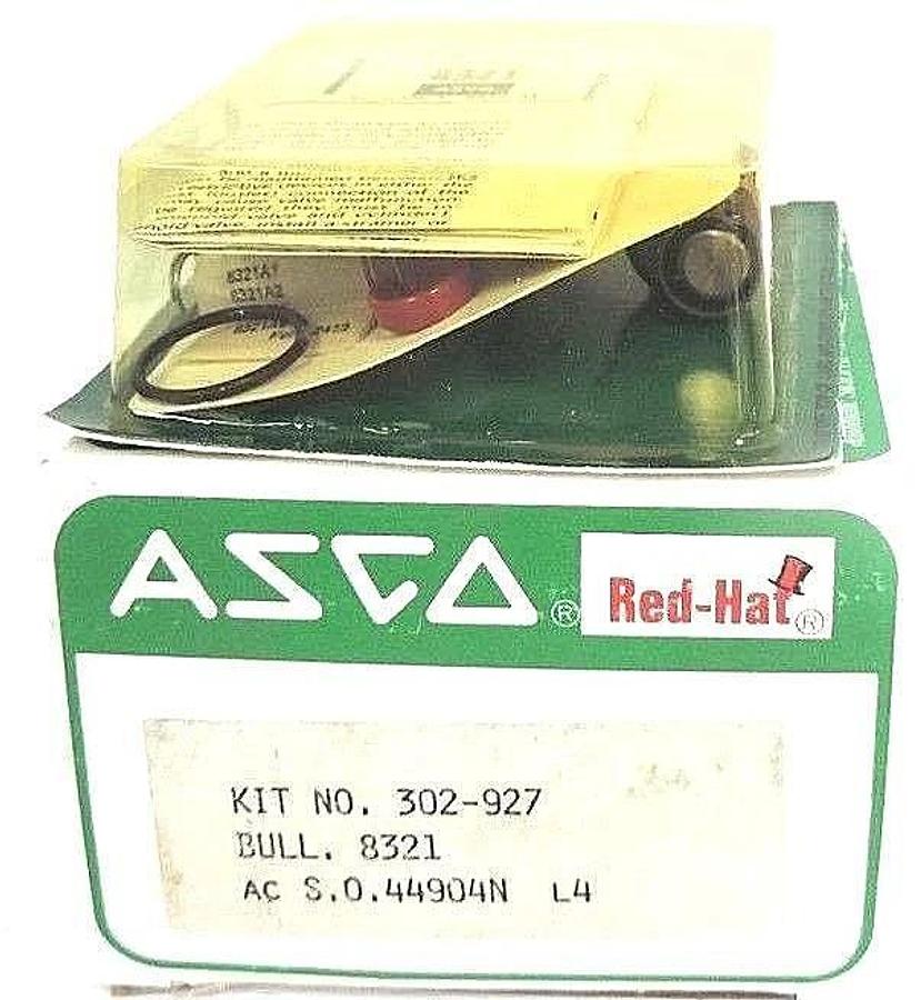 Used NIB ASCO 302-927 REBUILD KIT BULL. 8321, 302927