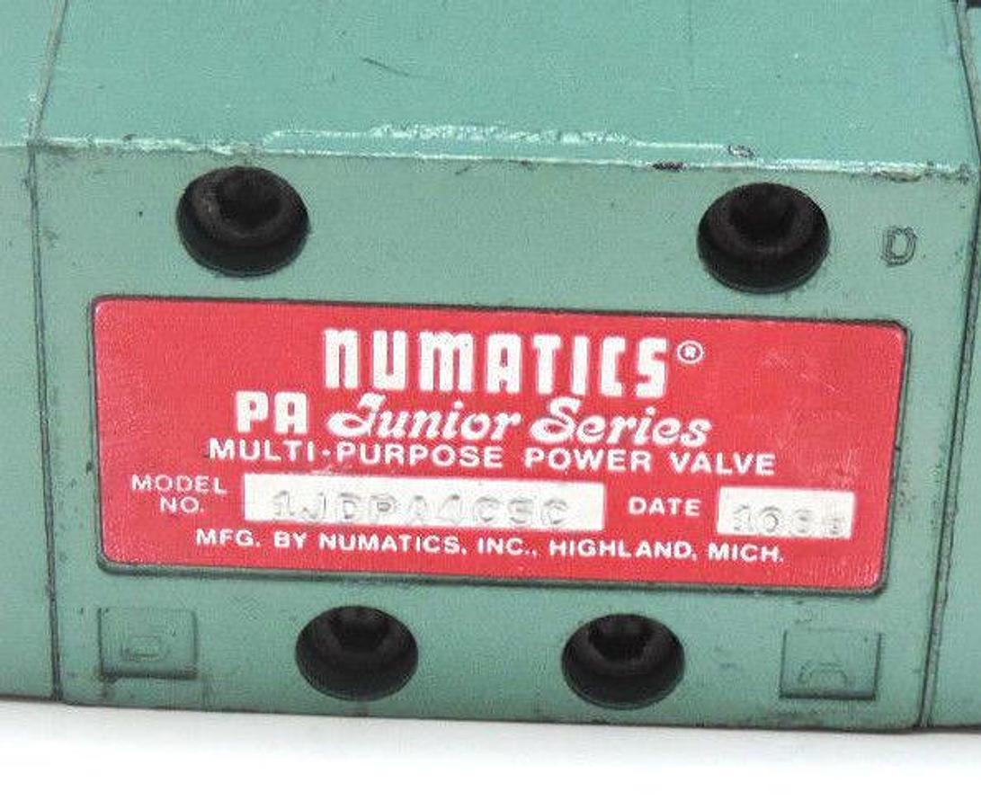 Used NUMATICS 1JDPA4CSC MULTI PURPOSE POWER VALVE