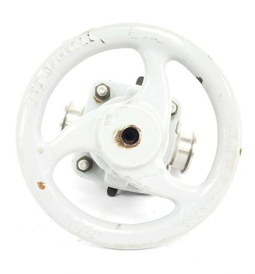 Used ITT GRINNELL 1-1/2"-2" GATE VALVE 303-202 303-2027 W/ 1820 1-1/2" (MISSING BOLT)