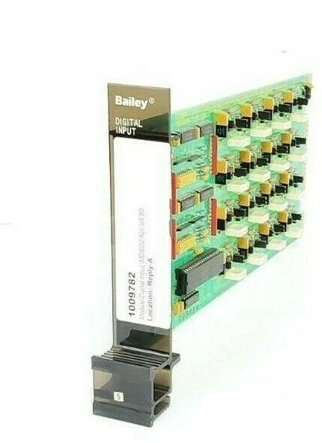 Used BAILEY 6637607A1 INPUT MODULE DIGITAL SLAVE NETWORK 90 5VDC 80mA