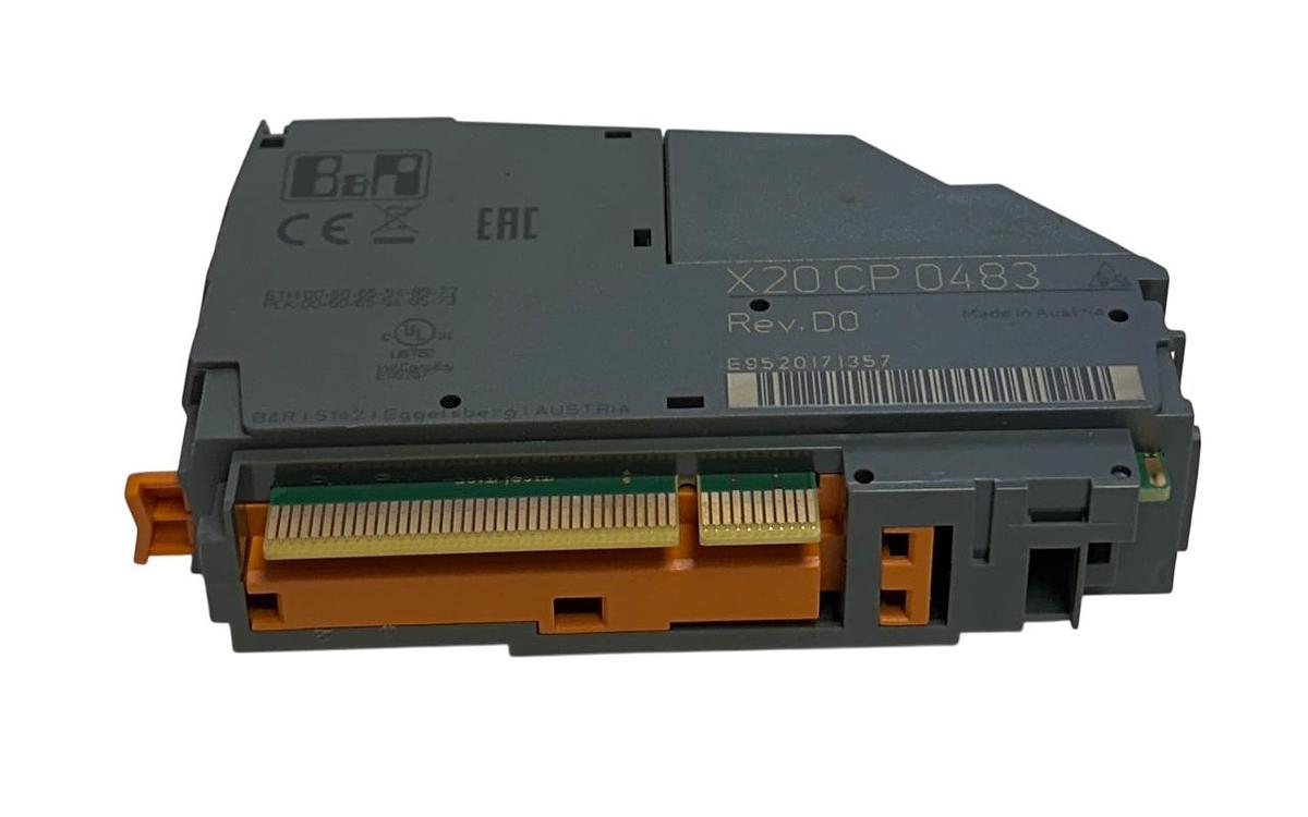 Used B&R X20 CP 0483 / X20CP0483 CPU LOGIC CONTROLLER 2- USB PORTS EtherNet D0 NSNP