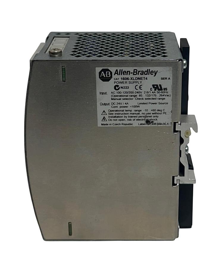 Used ALLEN BRADLEY 1606-XLDNET4 /A POWER SUPPLY 1606-XL 100-120/200-240V INPUT USNP
