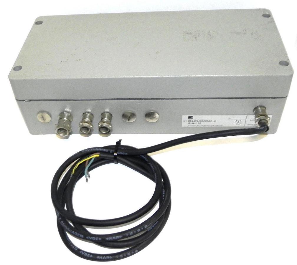 Used HBM MESSVERSTARKER IG 2611 TA CONTROLLER IG2611TA 220V/50-60HZ