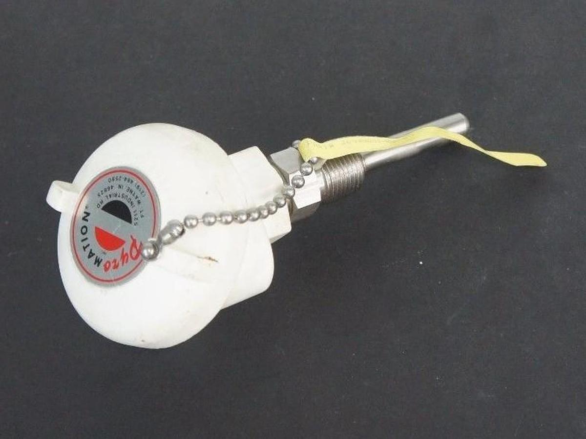 Used NEW PYROMATION J69002U-00-65 TEMPERATURE SENSOR J69002U0065