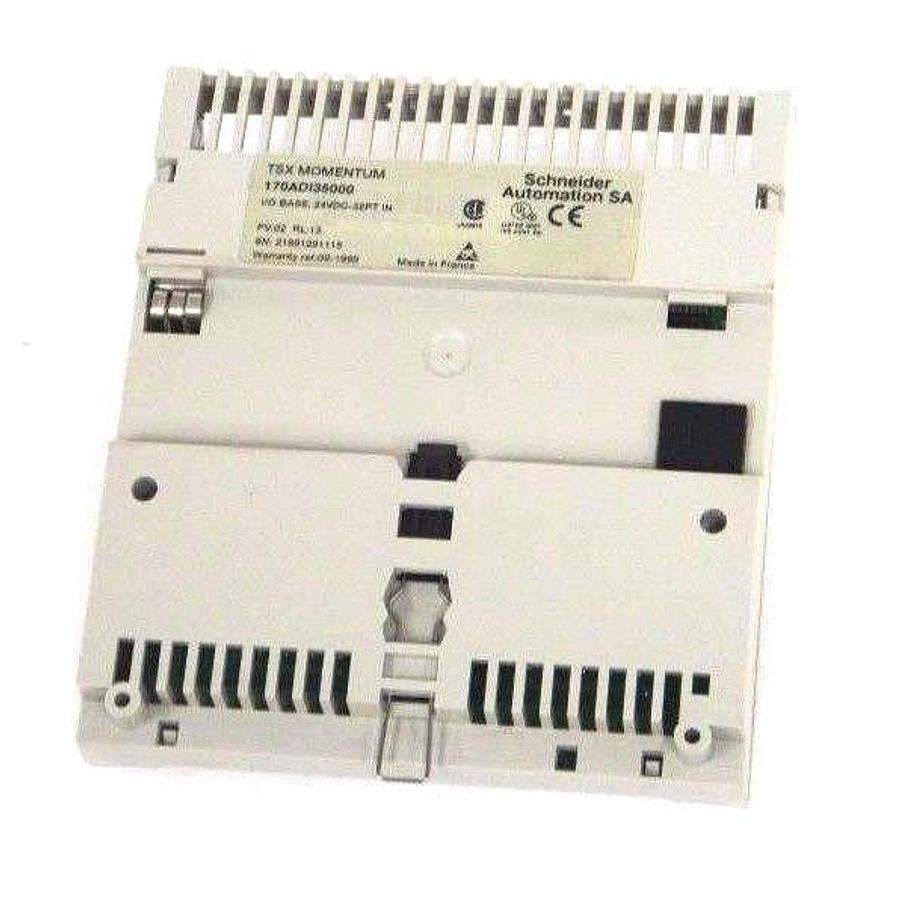 Used MODICON TSX MOMENTUM 170ADI35000 I/O BASE 24VDC-32OT IN, PV: 02, RL: 13