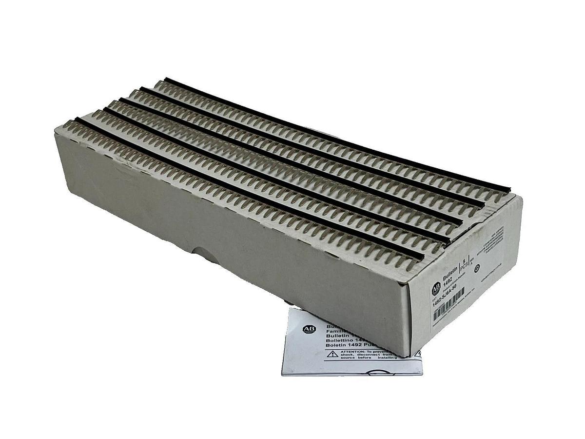 Allen-Bradley 1492-SJ6A-50 Insulated Side Jumper 50-Pole 6mm 5-Piece Box Ser A