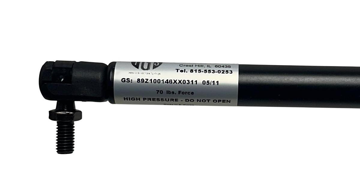 Used IGS 89Z100146XX0311 VOLUMELINE GAS SPRING SHOCK ABSORBER W/ SAFETY LOCKING NSNP