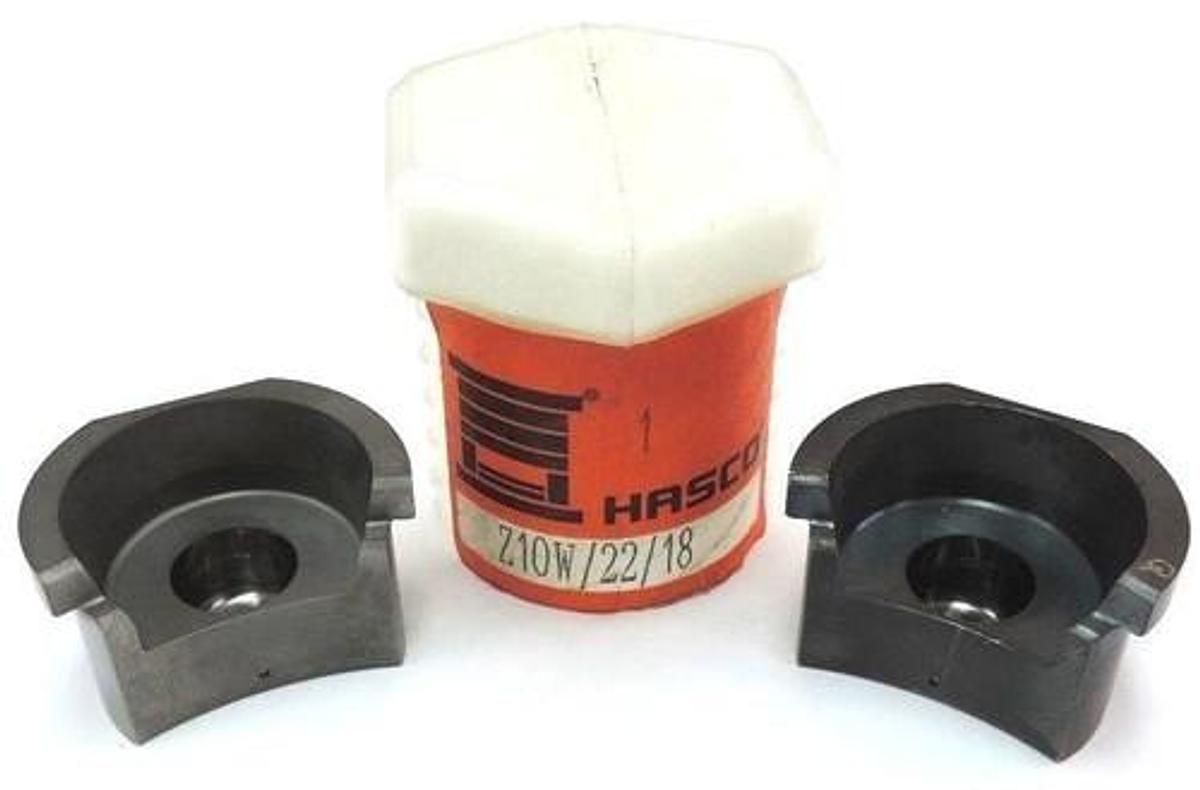 Used LOT OF 2 NEW HASCO Z10W/22/18 BALL GUIDE BUSHING, GUIDE BUSH, Z10W-22-18