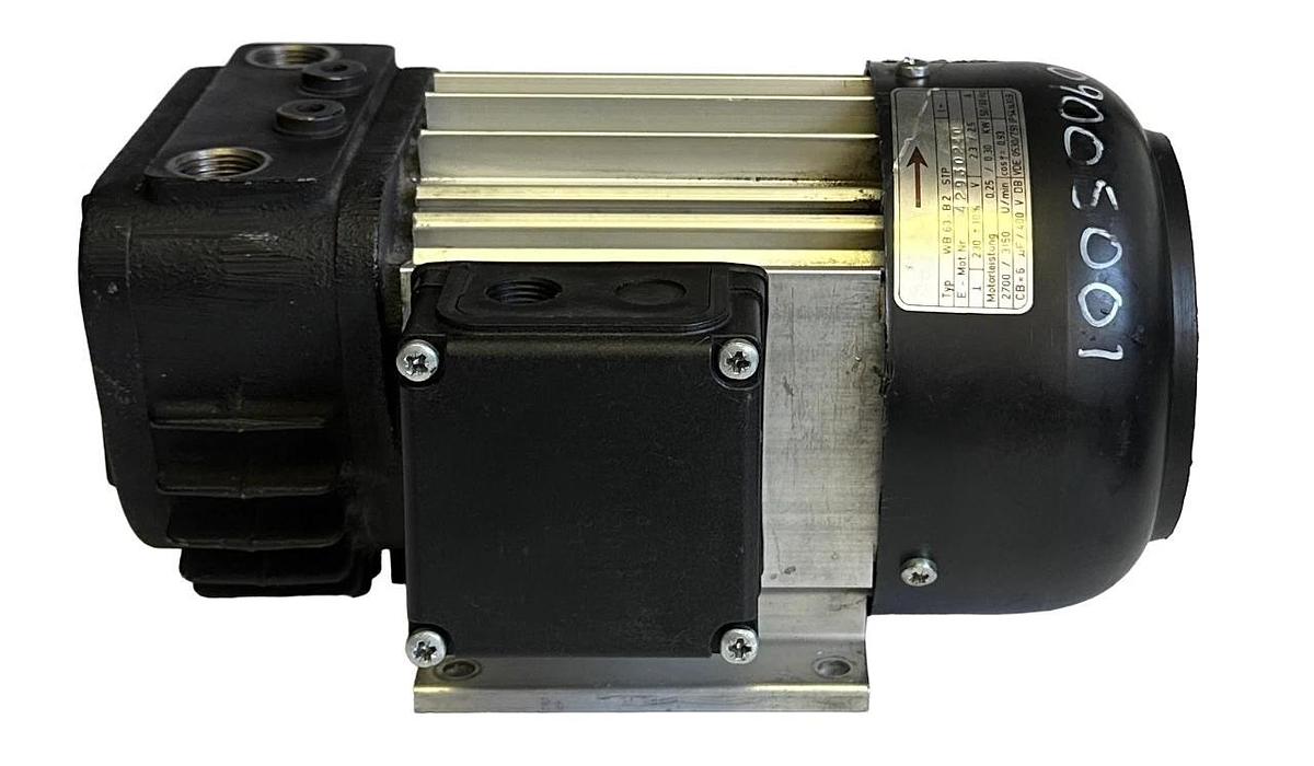 Used WERIE RIETSCHLE VTE6 / WB63B2STP / 105304 PICOLINO OILLESS ROTARY VACUUM PUMP
