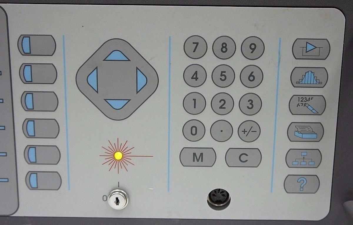 Used LASERMIKE 282 CONTROLLER UNIT 282-6001 AM4783 115VAC 4.0AMP 50/60HZ