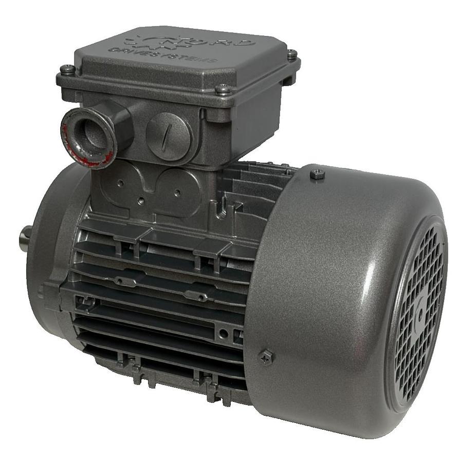Used Nord SK 80L/6 CUS TF 3-Phase Electric Motor 230/400V 0.55kW New In Box