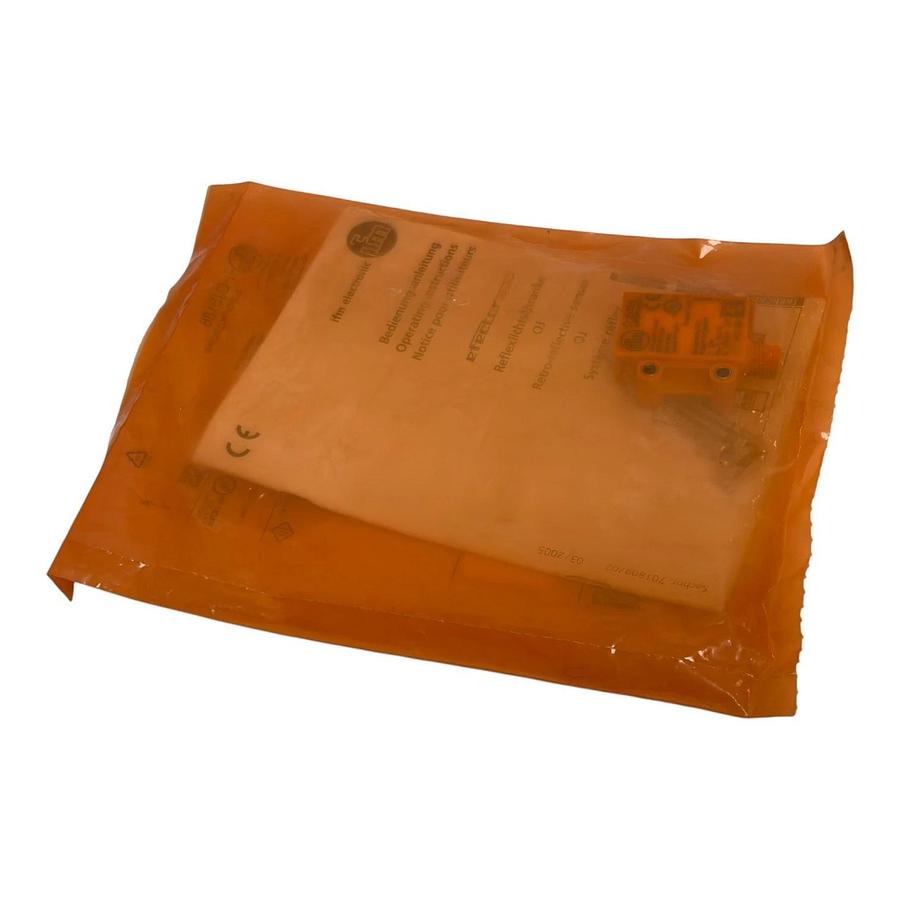 Used IFM Electronic OJ5186 OJPGFPKG/SO/AS Photoelectric Retro-Reflective Sensor New