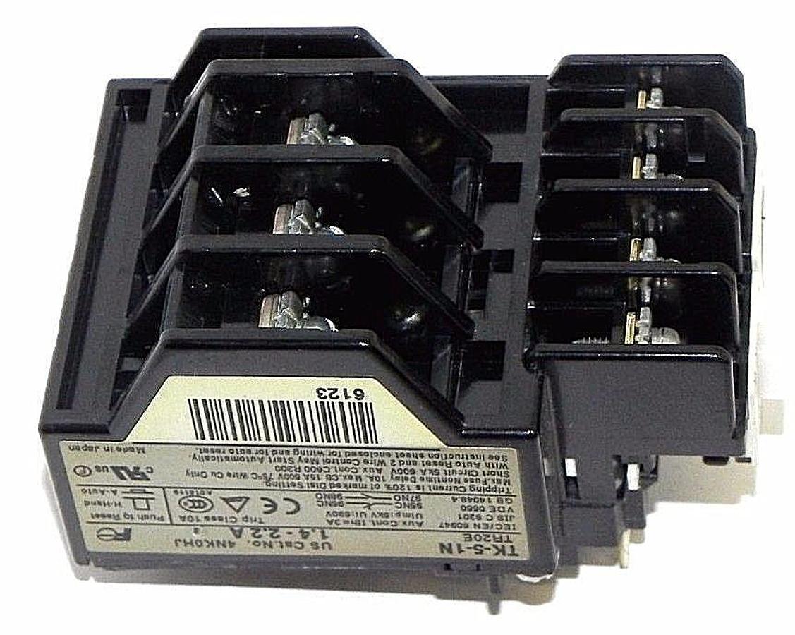 Used NEW FUJI ELECTRIC TK-5-1N THERMAL OVERLOAD RELAY CAT NO. 4NK0HJ, TK51N