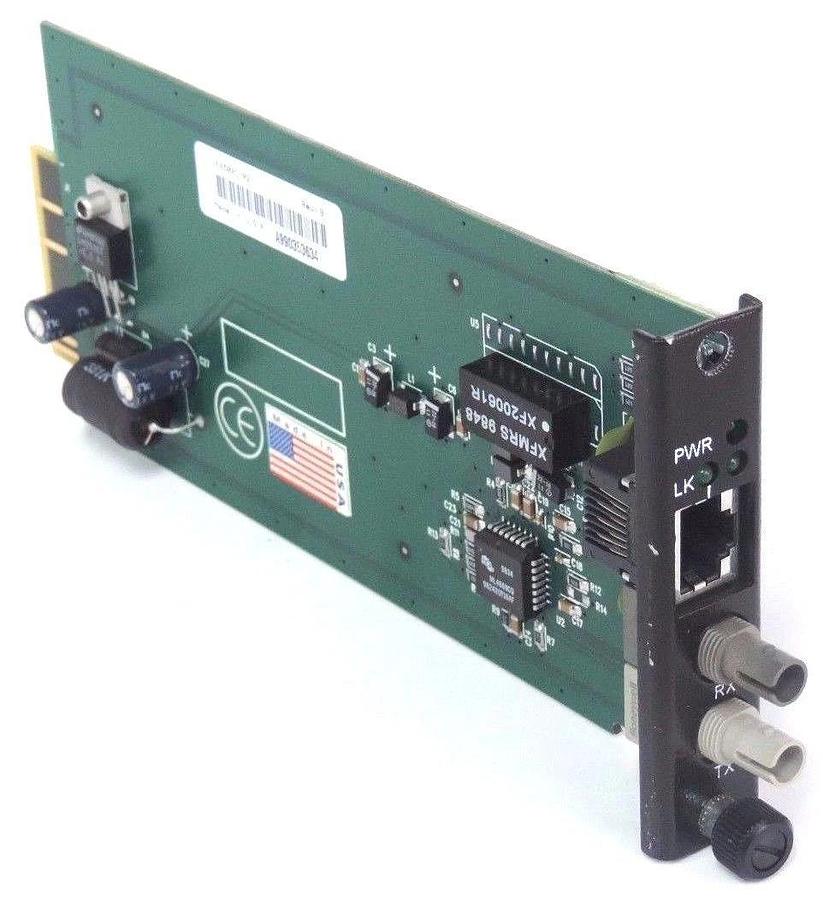 Used BLACK BOX LE6502C-R2 CONVERTER MODULE REV B A990353665 LE6502CR2