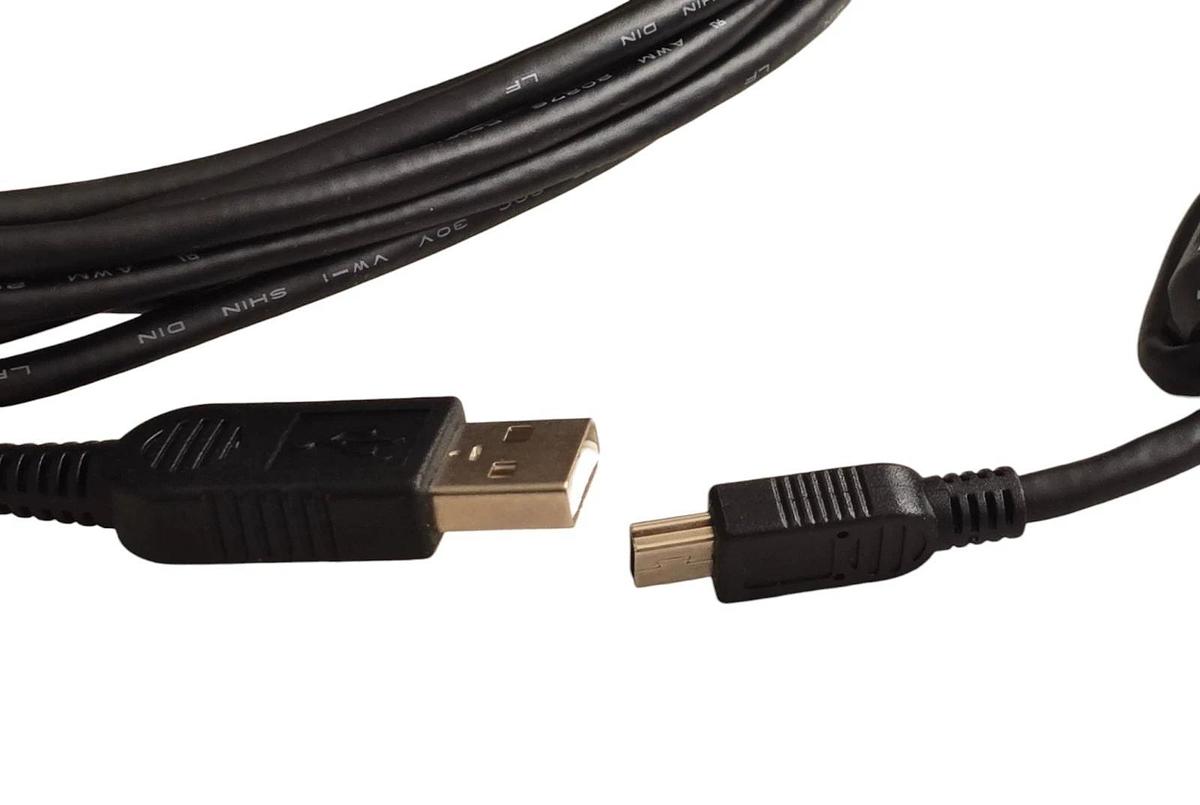 Mitsubishi MR-J3USBCBL3M USB Mini-B Servo Communication Cable 3m NSMP