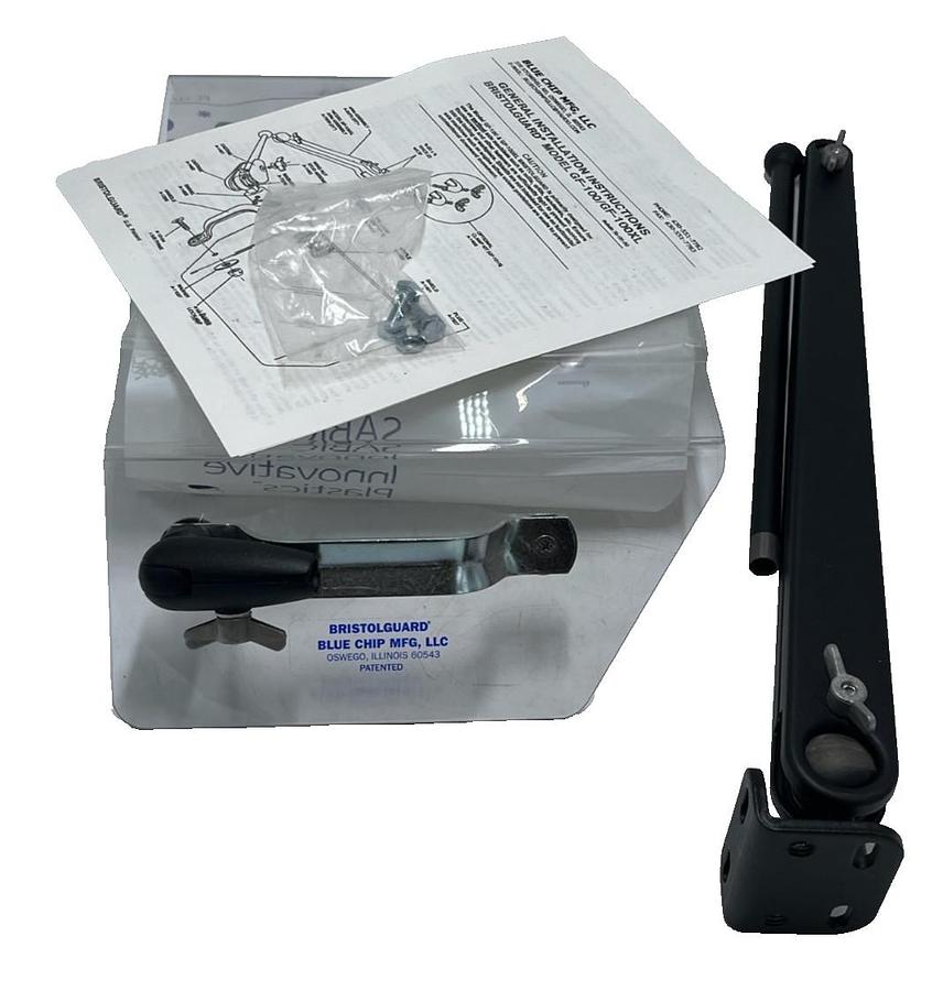 Bristolguard GF-100XL Vertical Axis Swing-Away Machine Shield Extended 31" Arm