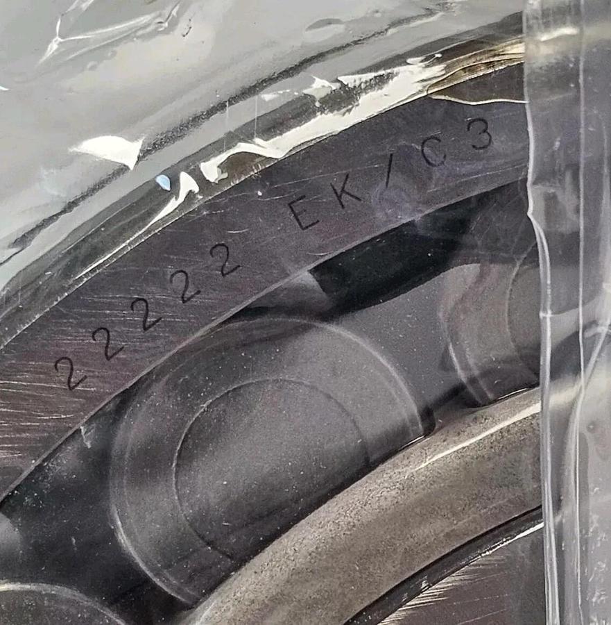 Used NIB SKF 22222 EK/C3 SPHERICAL ROLLER BEARING 22222EK/C3