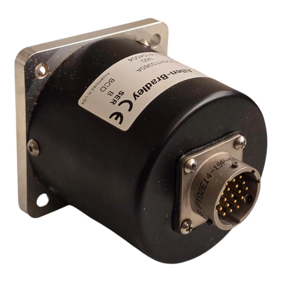 Allen-Bradley 845G-F3D5HT0360A /B Absolute Encoder 5VDC, 360PPR 3/8" SHAFT NSMP
