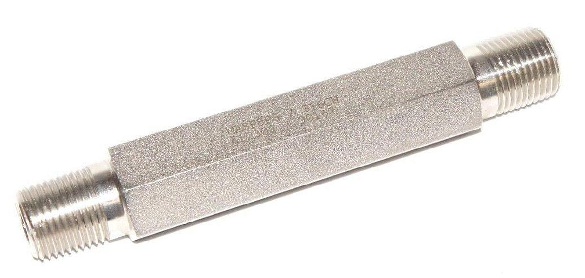 NEW BUTECH MA8P8P6 MALE ADAPTOR 6" TOTAL LENGTH 1/2" NPT