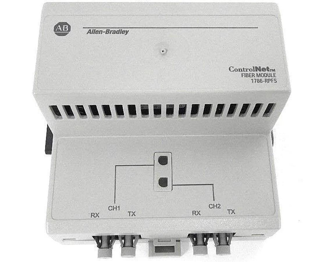 Used NIB ALLEN BRADLEY 1786-RPFS CONTROLNET FIBER REPEATER - SHORT SER. A, REV. G02