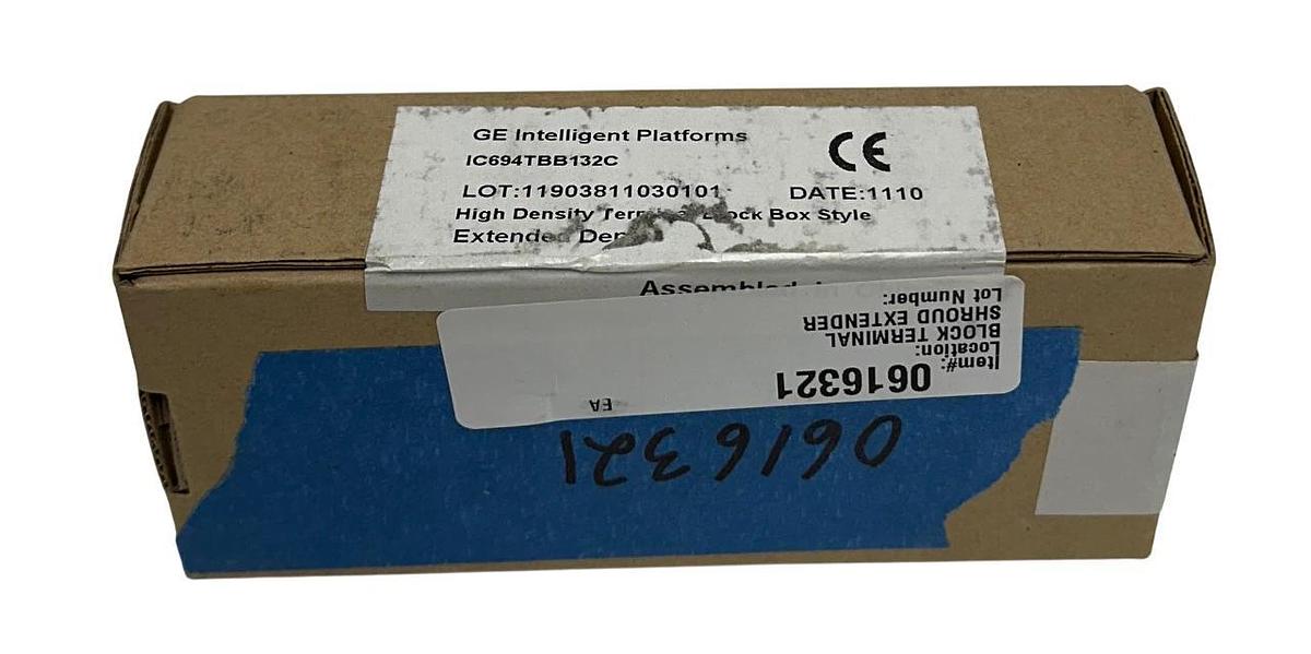 Used GE FANUC IC694TBB132C / IC694TBB132 HIGH DENSITY TERMINAL BLOCK 36-PT NSFS