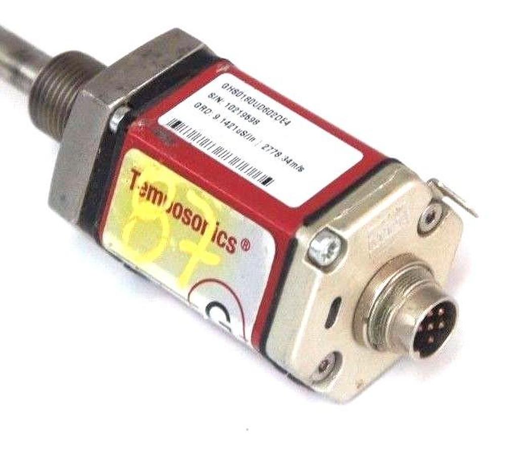 Used MTS TEMPOSONICS G-SERIES GHS0180UD602DE4 SENSOR GRD: 9.1421US/IN, 2778.34M/S