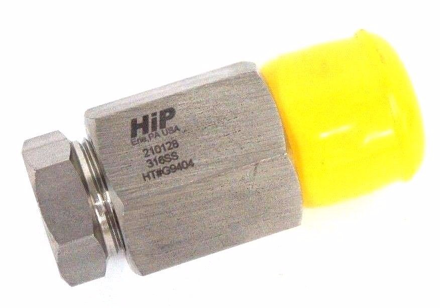 Used NEW HIP 210128 316SS HT#G904 FITTING ADAPTER