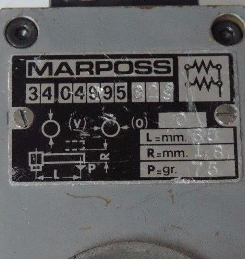 Used REPAIRED MARPOSS 3404995829 SWITCH MODULE 34-04995-829