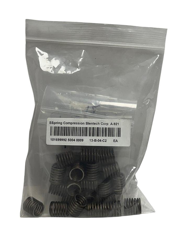Used 36 BLENTECH CORP A-921 / A921 OEM COMPRESSION SPRINGS FOR BLENTECH COOKER NSNP