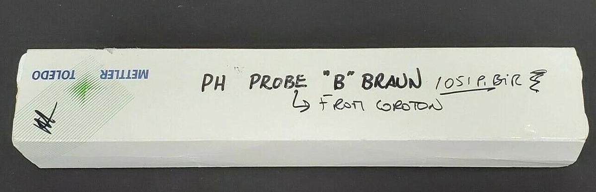Used NEW METTLER TOLEDO 10-405-4479 PRE-PRESSURIZED PH PROBE 405-DPAS-SC-K8S/120