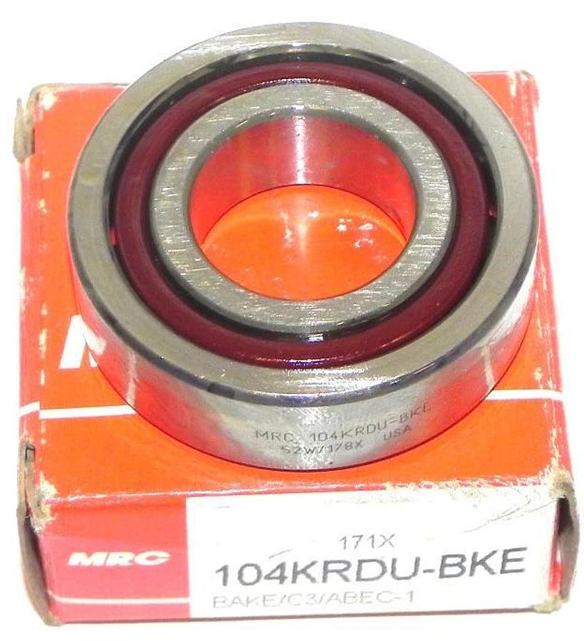 Used NIB MRC 104KRDU-BKE BALL BEARING BAKE/C3/ABEC-1 171X. 104KRDUBKE