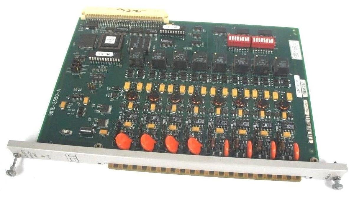 Used CONTROL TECHNOLOGY 901E-2550-A ISOLATED ANOLOG INPUT MODULE REV 017 901E2550A