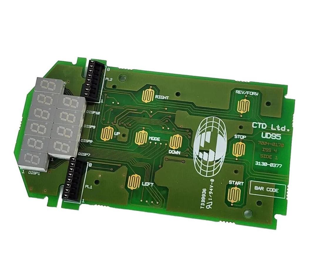 Used CONTROL TECHNIQUES 7004-0170 DRIVE INTERFACE DIGITAL DISPLAY 3130-0377