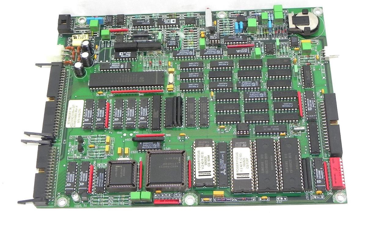 Used ATLAS COPCO STYRKORT 1K 4222 0192 03/REV. D7 INDEX BOARD 81N810AB01 REV. 4