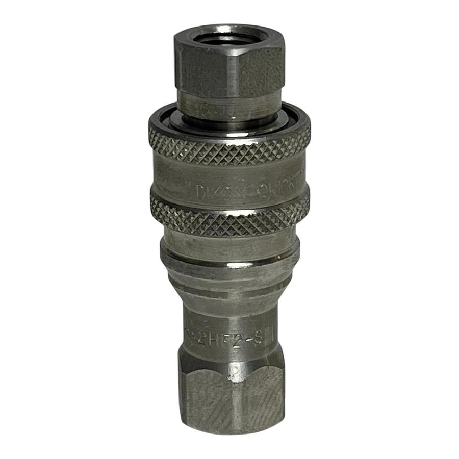 Dixon Quick Coupling 2HF2-S H2F2-S Hydraulic Stainless Steel Coupler New
