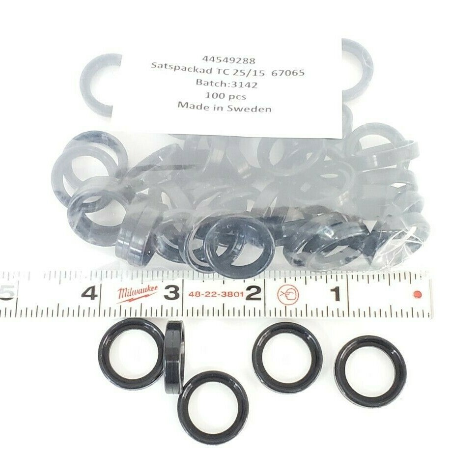 Used LOT OF 45 NEW GE HEALTHCARE 44549288 TC 25/15 67065 GASKET O-RINGS