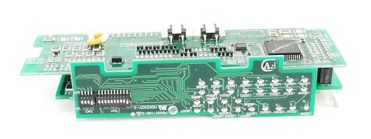 Used SMC P5031-142-3 CONTROL BOARD W/ P5031-141-3 & P5031-133-3 DEVICENET BOARDS