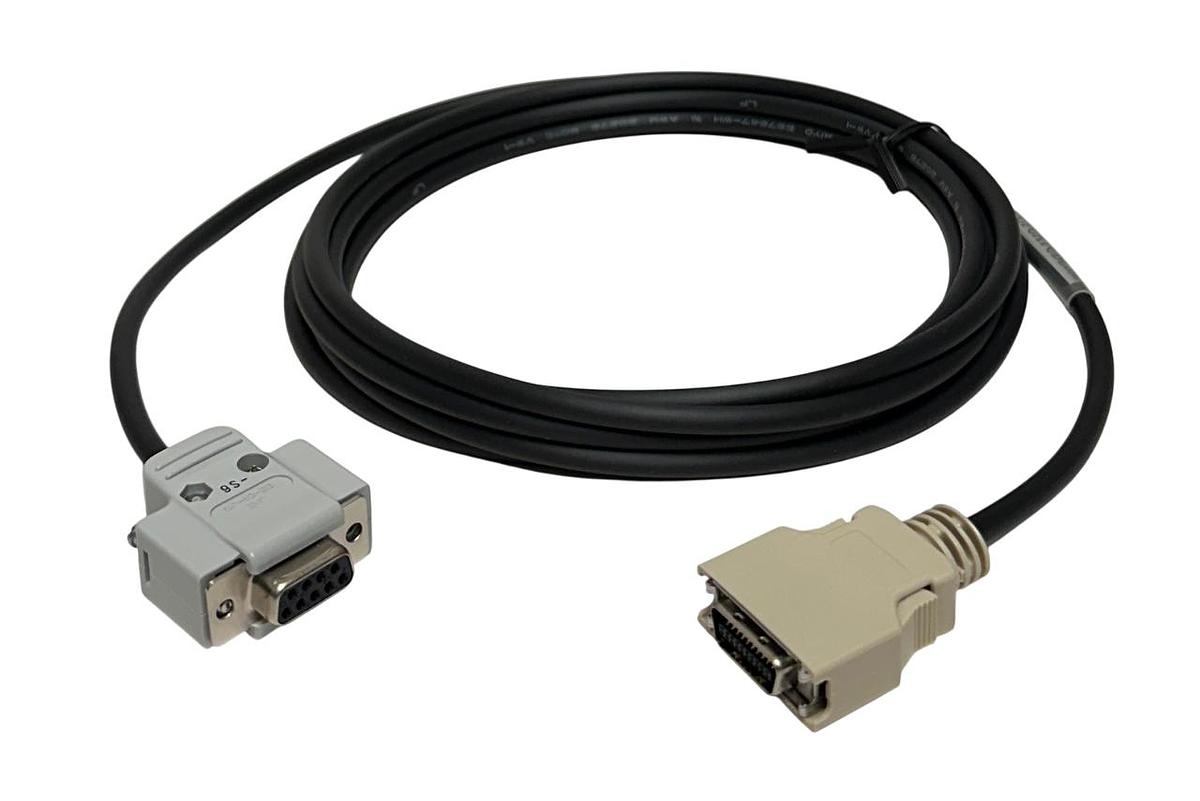 Used MITSUBISHI MR-CPCATCBL3M / MRCPCATCBL3M MELSERVO DRIVE / ENCODER CABLE 3M NSMP
