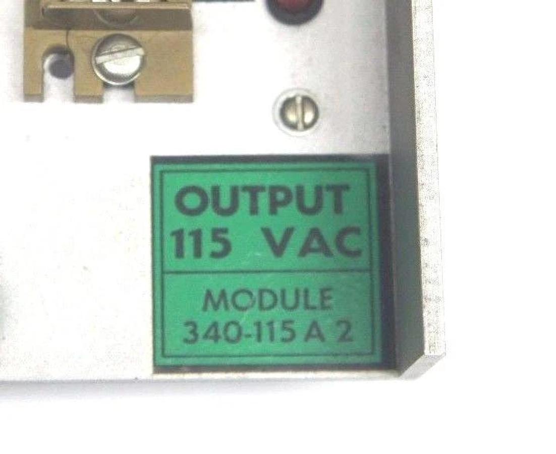 Used ISSC 340-115A2 OUTPUT MODULE 340115A2, ESC-1, B16-09-037 REV C