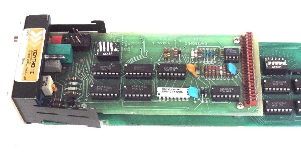 Used DAYTRONIC 9455A DUAL LIMIT MODULE 73468A, 73499, 73469A