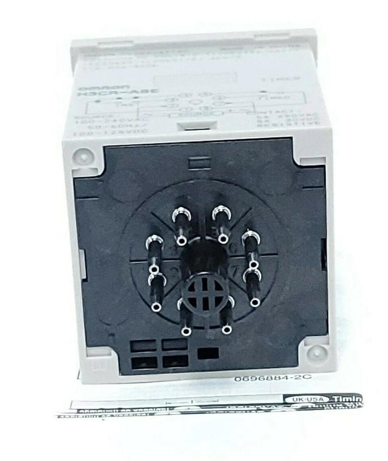 NIB OMRON H3CR-A8E SOLID STATE TIMER H3CR, 0.05S-300H