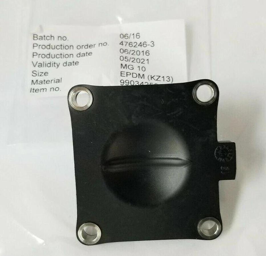 Used LOT OF 4 NEW GE HEALTHCARE 28-9592-37 VALVE DIAPHRAGMS DN10 EPDM 28959237 AD