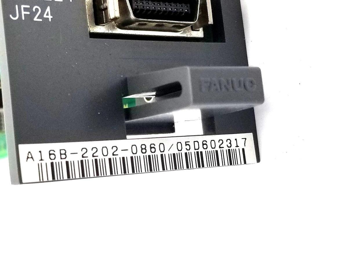 Used FANUC A16B-2202-0860 / 05D 18B 4 AXIS MAIN CPU BOARD A16B2202086005D W/MODULES