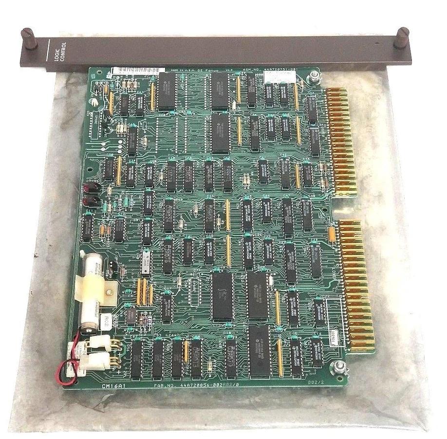 Used GE FANUC IC600LX612K 12K MEMORY MODULE IC600LX612 W/ IC6900FP501A FACEPLATE