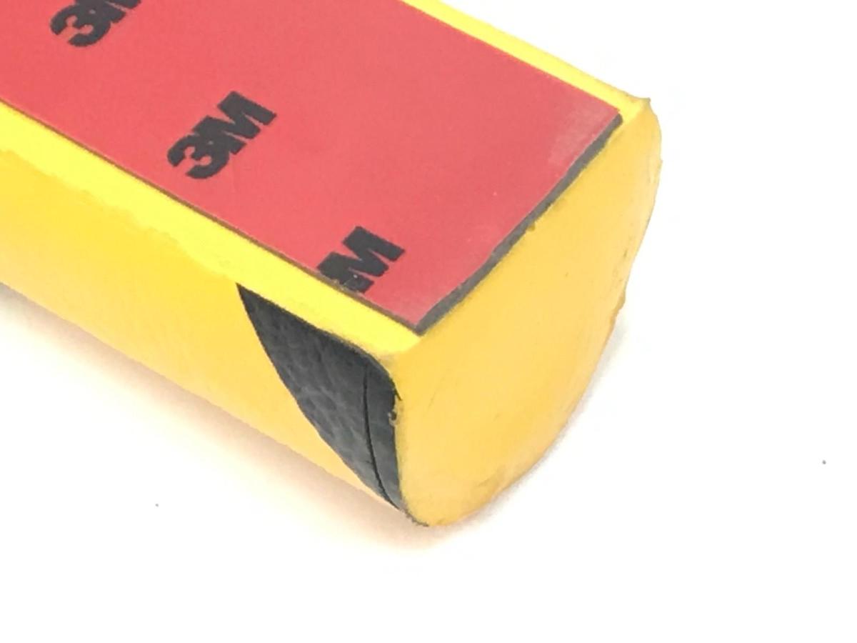 Used NEW 39-1/2" SURFACE GUARD 31CA21 BLACK/YELLOW PU FOAM 1-1/4" H, 1-1/4" W